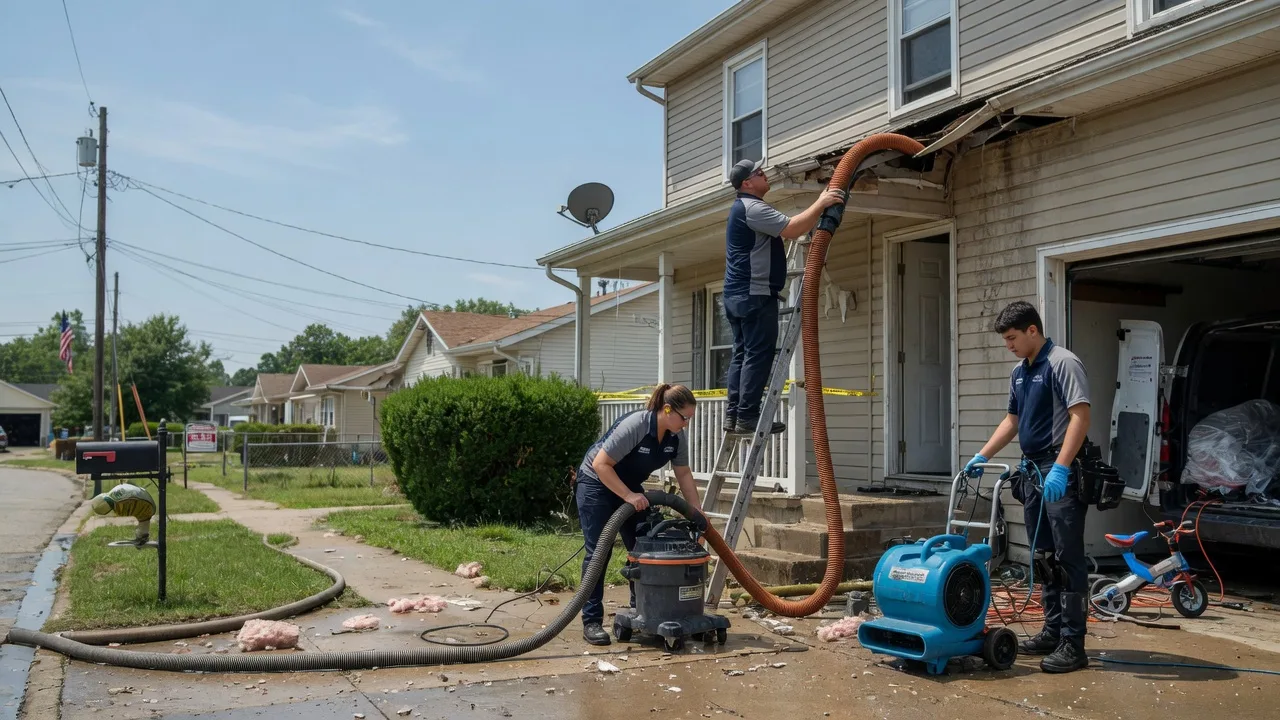 Water Damage Restoration in Franklin, IN near me